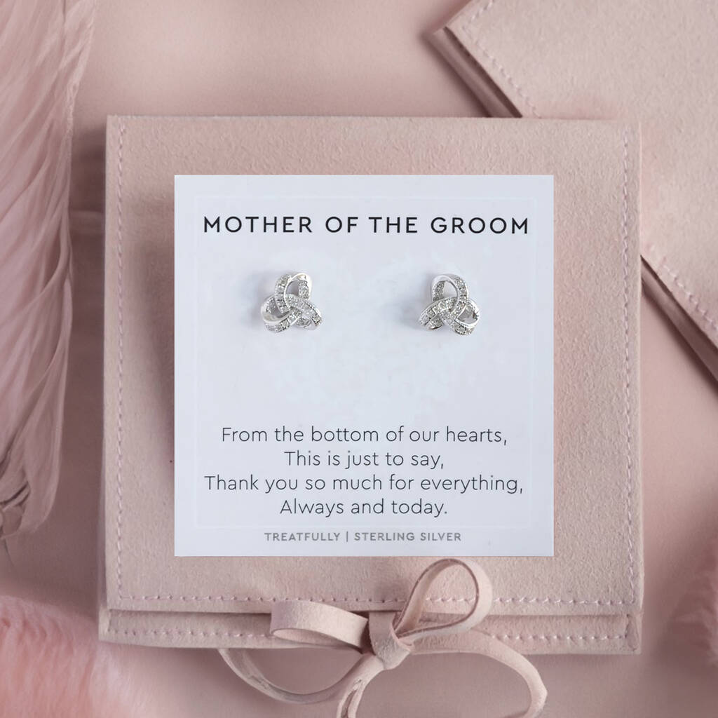 Mother Of The Groom Earring Studs