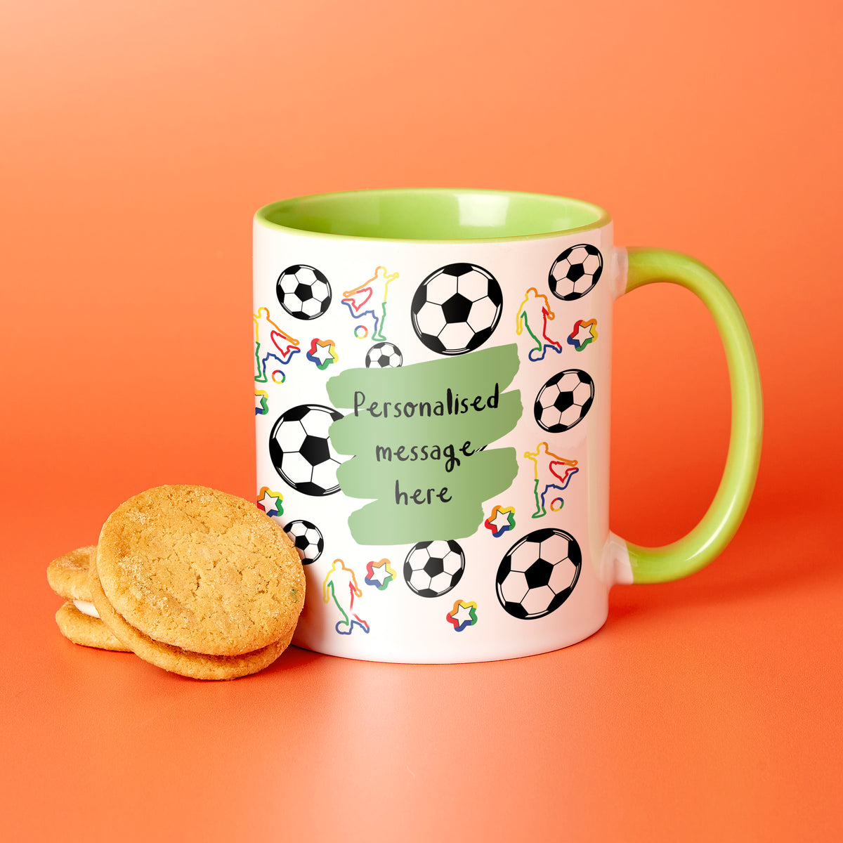 Choose Your Message Football Mug For Dad