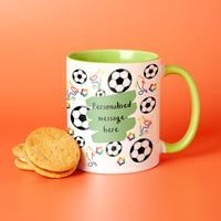 Choose Your Message Football Mug For Dad