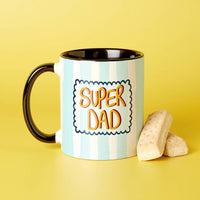 Super Dad Striped Coaster