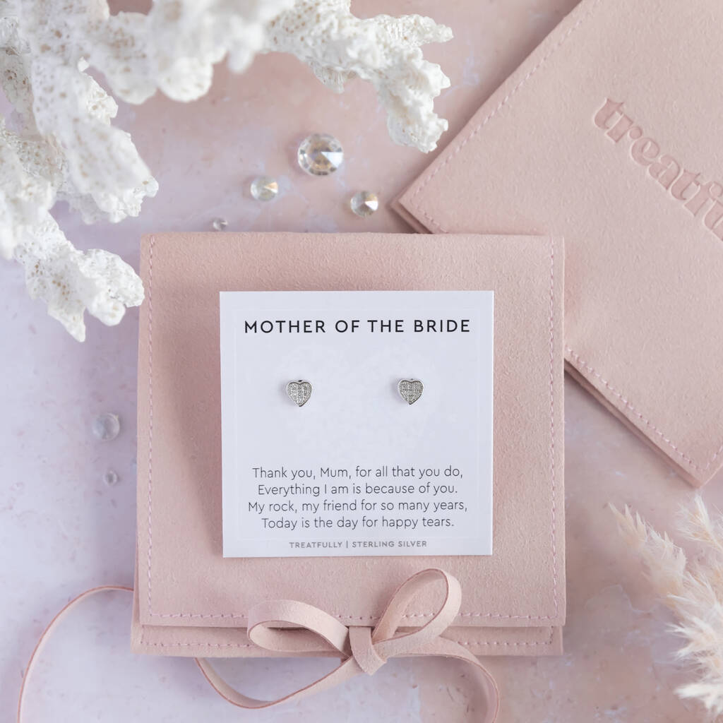 Mother Of The Bride Earrings Studs