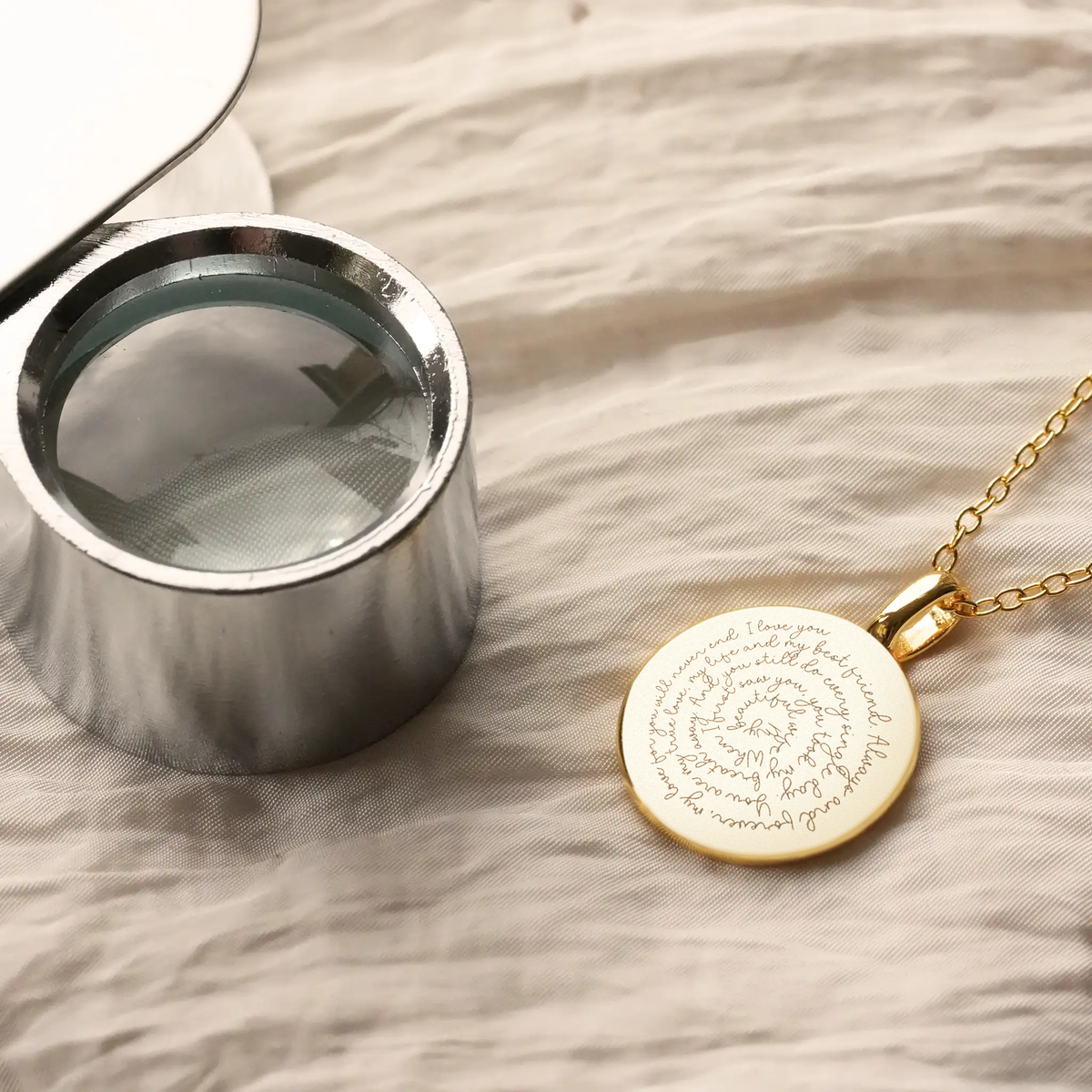 Personalised Secret Message Necklace