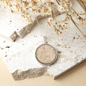 100th Birthday 1924 Farthing Coin Necklace
