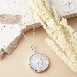 16th Birthday 2008 Five Pence 5p Coin Necklace Pendant