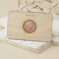 18th Birthday 2008 Penny Personalised Wallet Card