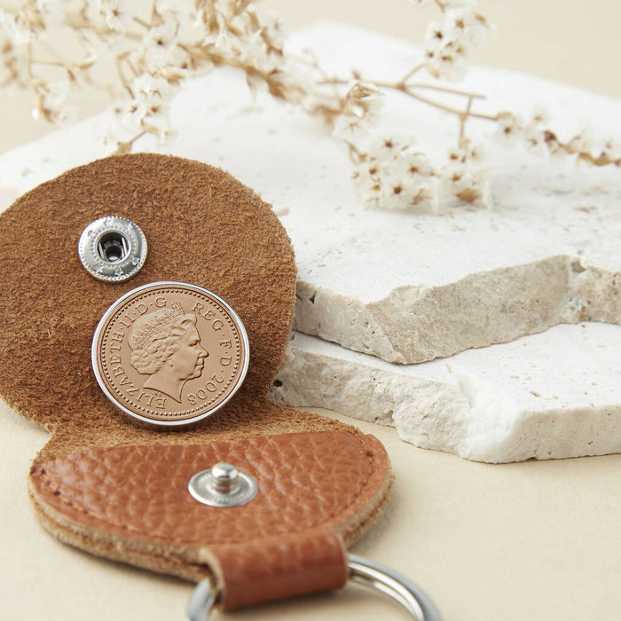 18th Birthday 2008 Penny Coin Keepsake Keyring