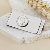 30th Birthday 1995 Five Pence 5p Money Clip