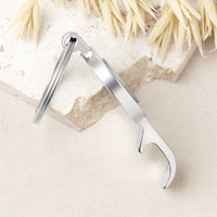 60th Birthday 1965 Sixpence Bottle Opener Keyring