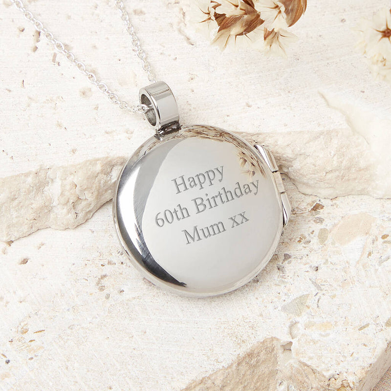 60th Birthday 1965 Sixpence Locket Necklace