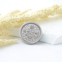 70th Birthday 1956 Sixpence Keepsake Coin Token