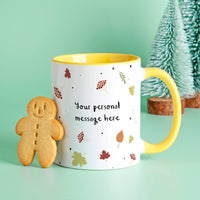Autumn Animals Personalised Mug
