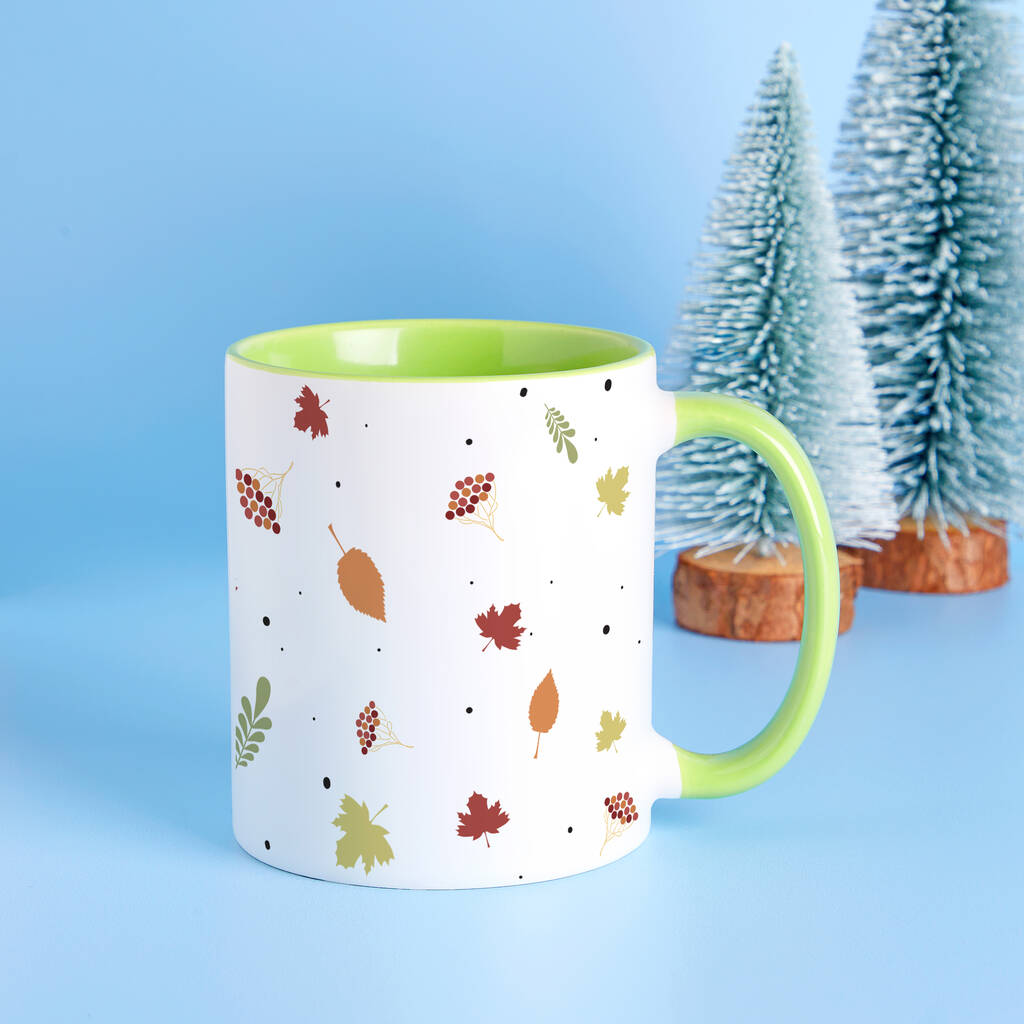 Autumn Animals Personalised Mug