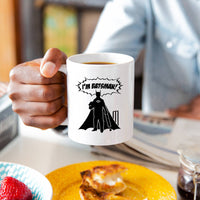 Batsman Fun Cricket Mug for Dad