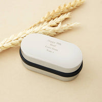 Birthstone Personalised Bar Cufflinks