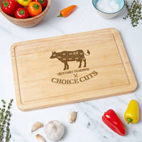 Choice Cuts Personalised Chopping Board For Dad