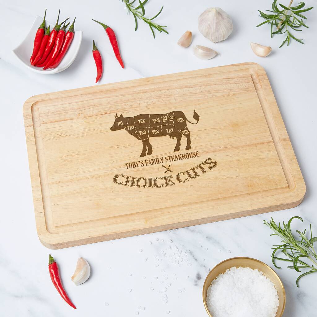 Choice Cuts Personalised Chopping Board For Dad