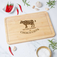Choice Cuts Personalised Chopping Board For Dad