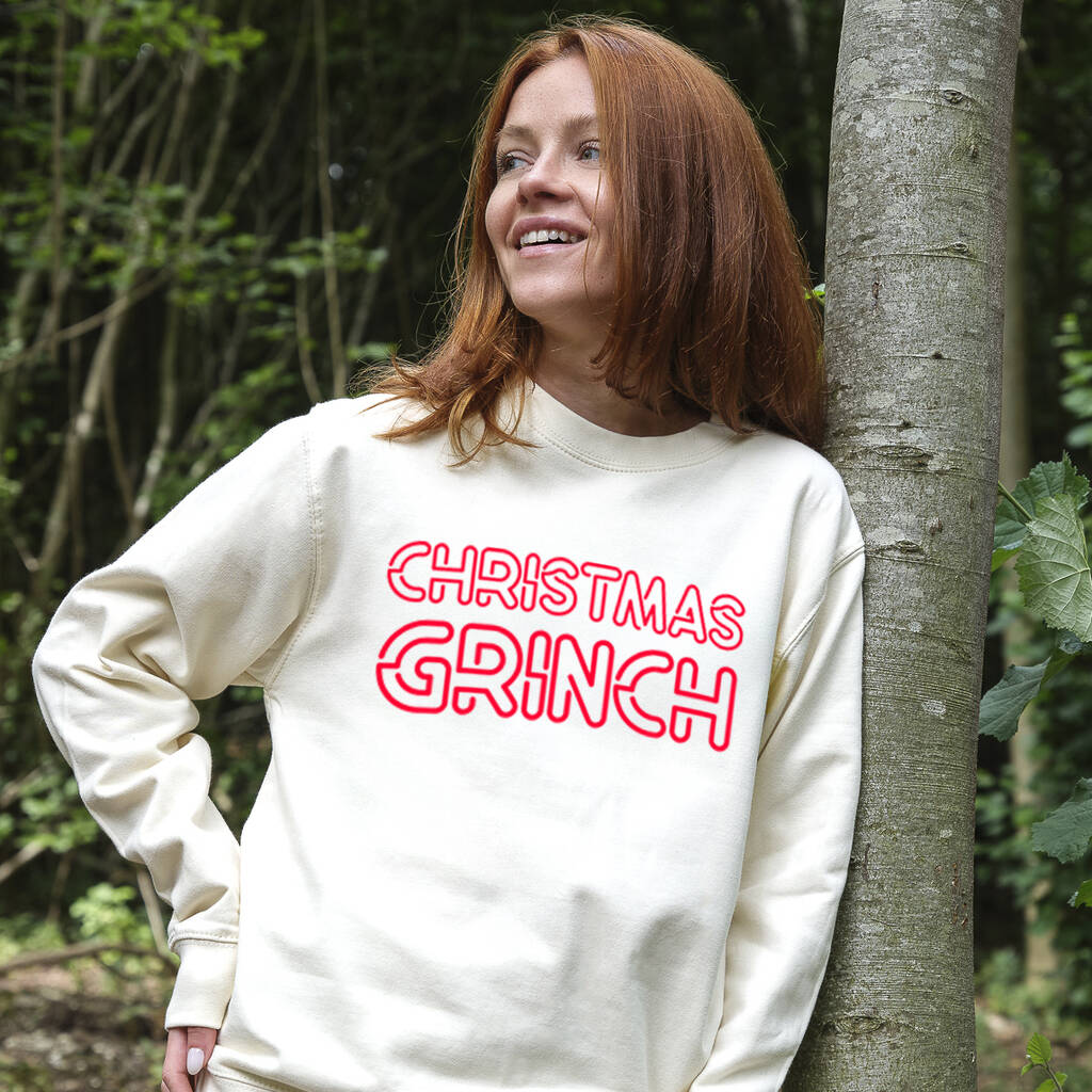 Christmas Grinch Unisex Christmas Jumper Sweatshirt
