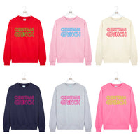 Christmas Grinch Unisex Christmas Jumper Sweatshirt