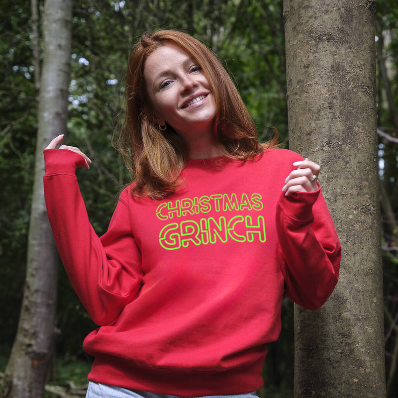 Christmas Grinch Unisex Christmas Jumper Sweatshirt