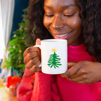 Colourful Tree Christmas Mug