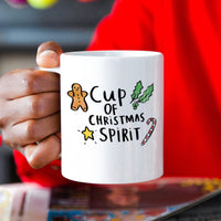 'Cup Of Christmas Spirit' Mug and Sweet Set