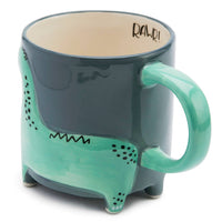 Dinosaur Footed Mug