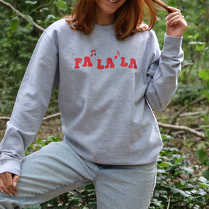 Fa La La Christmas Sweatshirt Jumper