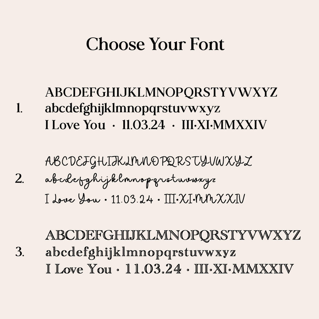 Family Name Bracelet, Sterling Silver Two Organic Pebbles