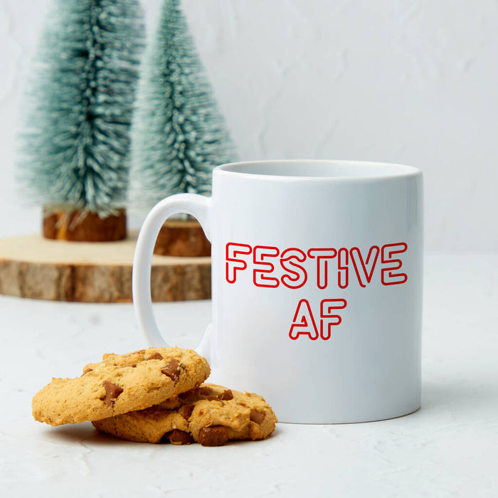 Festive AF Christmas Mug