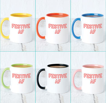 Festive AF Christmas Mug