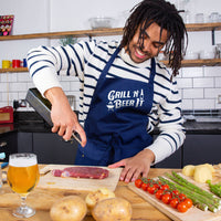 Grill and Beer it Father's Day BBQ Apron