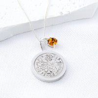 21st Birthday 2005 Penny Coin Pendant Necklace