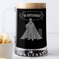 'I'm Batsman' Father's Day Cricket Pun Beer Tankard