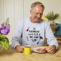 If Grandad Can't Fix It Sweatshirt