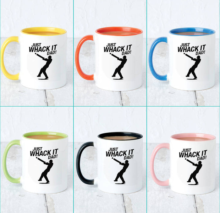 Just Whack It Fun Cricket Mug For Dad