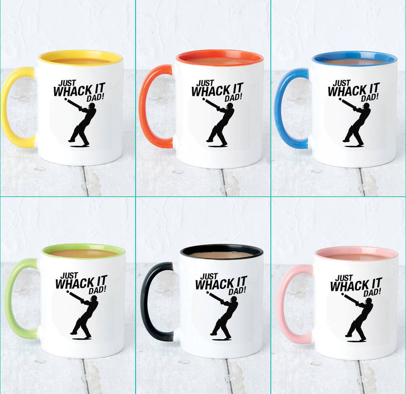 Just Whack It Fun Cricket Mug For Dad