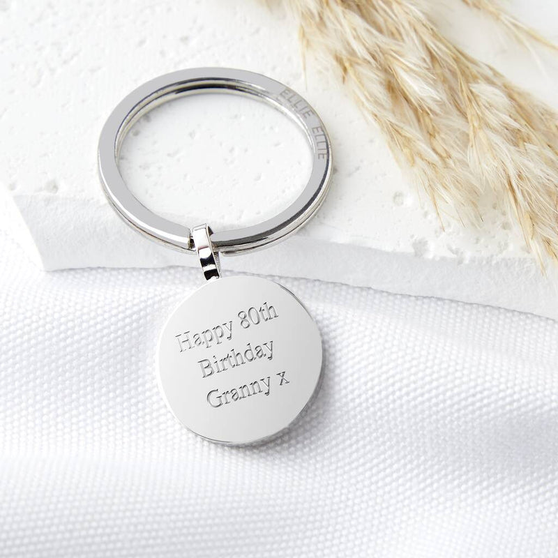 Sixpence Year Coin Keyring 1928 To 1967