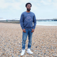 Men's Personalised Cycling Sweatshirt