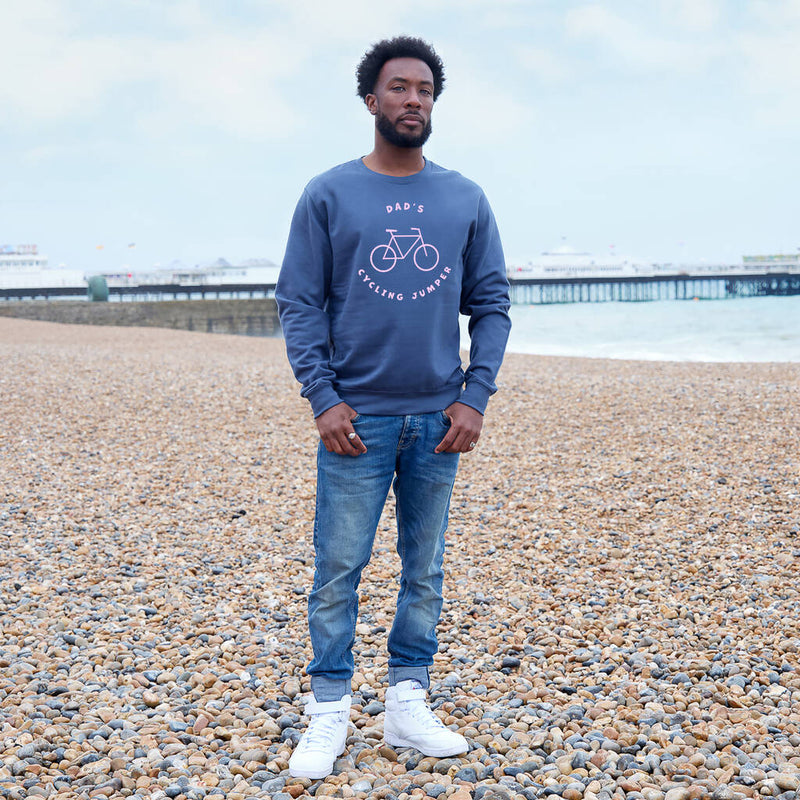Men's Personalised Cycling Sweatshirt