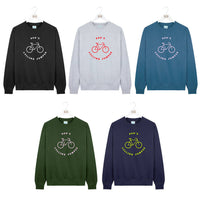 Men's Personalised Cycling Sweatshirt