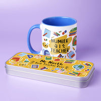 Mug And Pencil Tin Teacher Gift Set