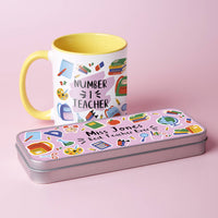 Mug And Pencil Tin Teacher Gift Set