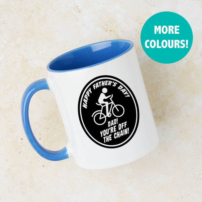 Off The Chain Cycling Mug For Dad