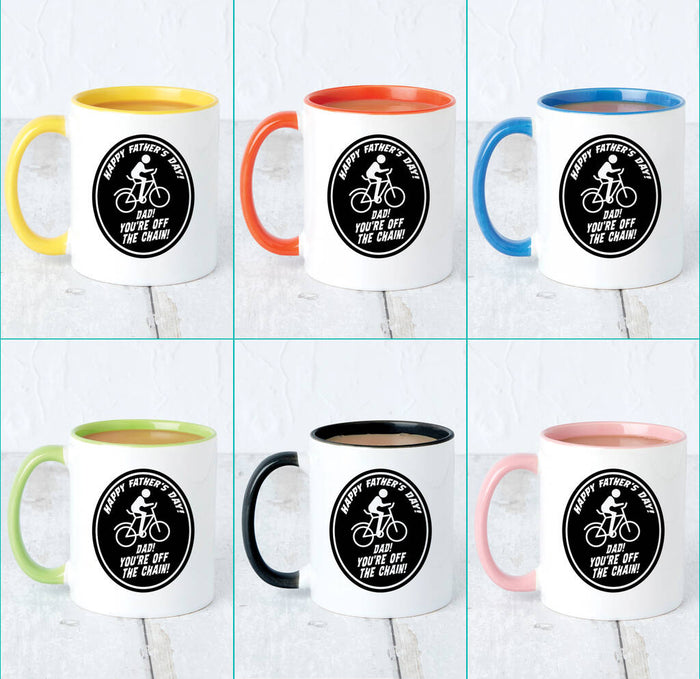 Off The Chain Cycling Mug For Dad