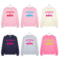 Outnumbered By Boys' Mum Jumper Sweatshirt