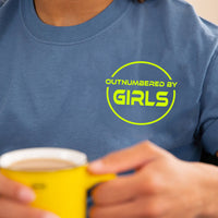Outnumbered By Girls' Men's T-Shirt