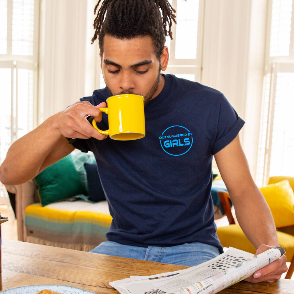 Outnumbered By Girls' Men's T-Shirt