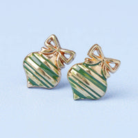 Perfect Prezzie Gold Plated Christmas Earring Set