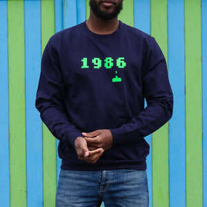 Personalised Birth Year Retro Computer Game Sweatshirt